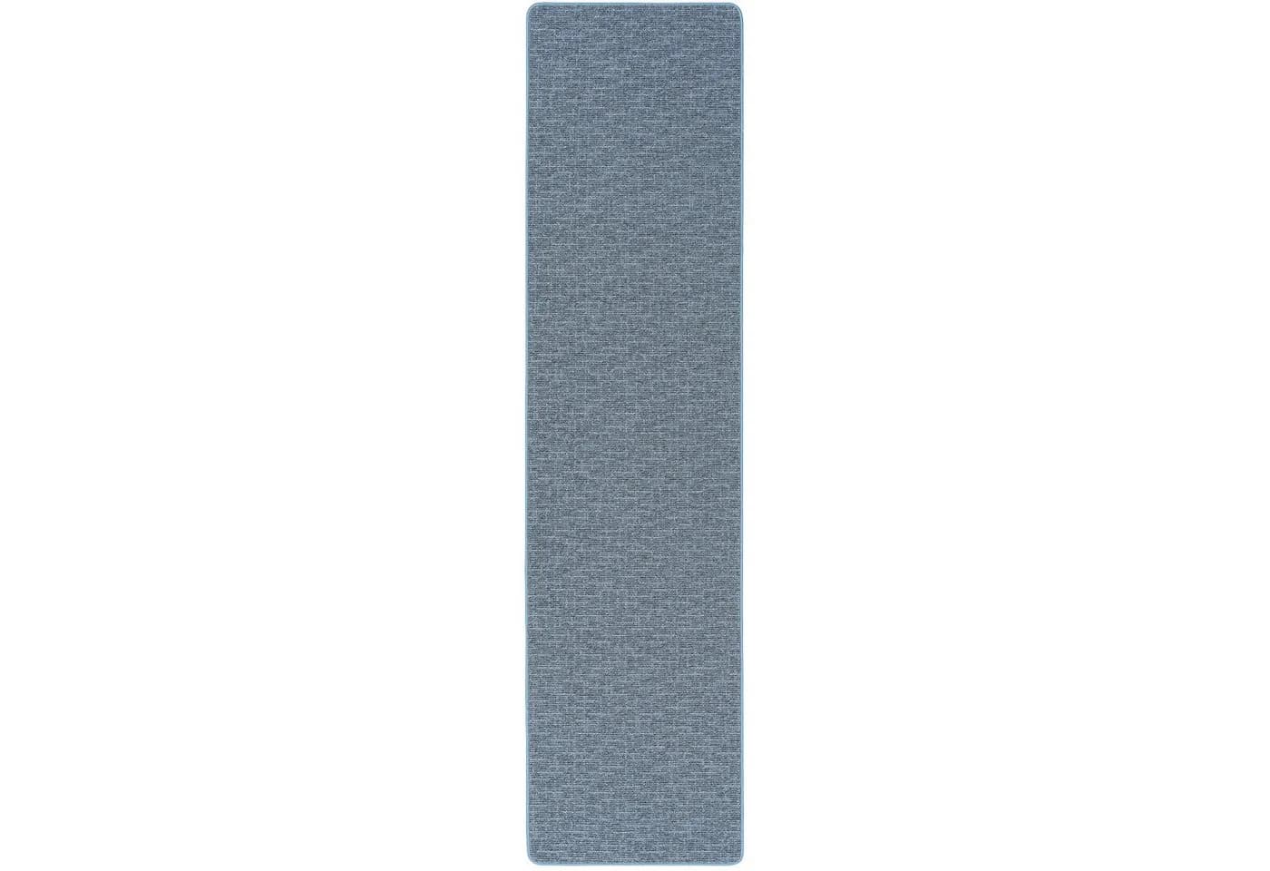 Snapstyle Läufer Schlingen Teppich Niva Blau Modern