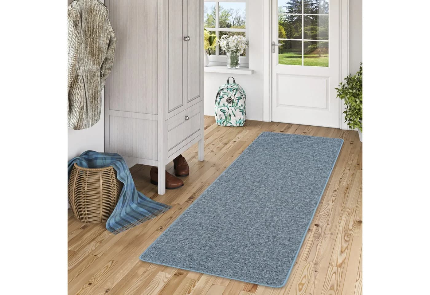 Snapstyle Läufer Schlingen Teppich Niva Blau Modern - Bild 2