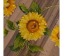 laro Tischdecke Premium Line 0,3mm weich Sonnenblumen PVC Bild 5
