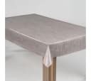 Laro Wachstuch-Tischdecke Leinenoptik Bild 1
