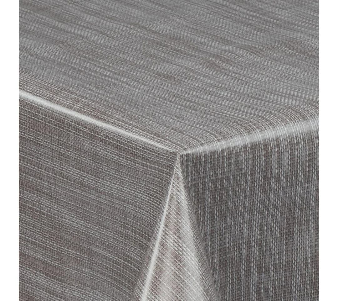 Laro Wachstuch-Tischdecke Leinenoptik - Bild 5