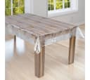 Laro Tischdecke Laro Premium Line 0,3mm weich transparente Tischdecke Folie Geblümt Bild 2