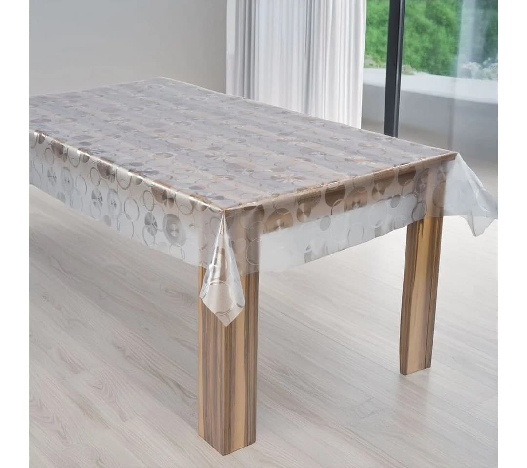 laro Tischdecke Laro Premium Line Transparent PVC Kreise - Bild 2