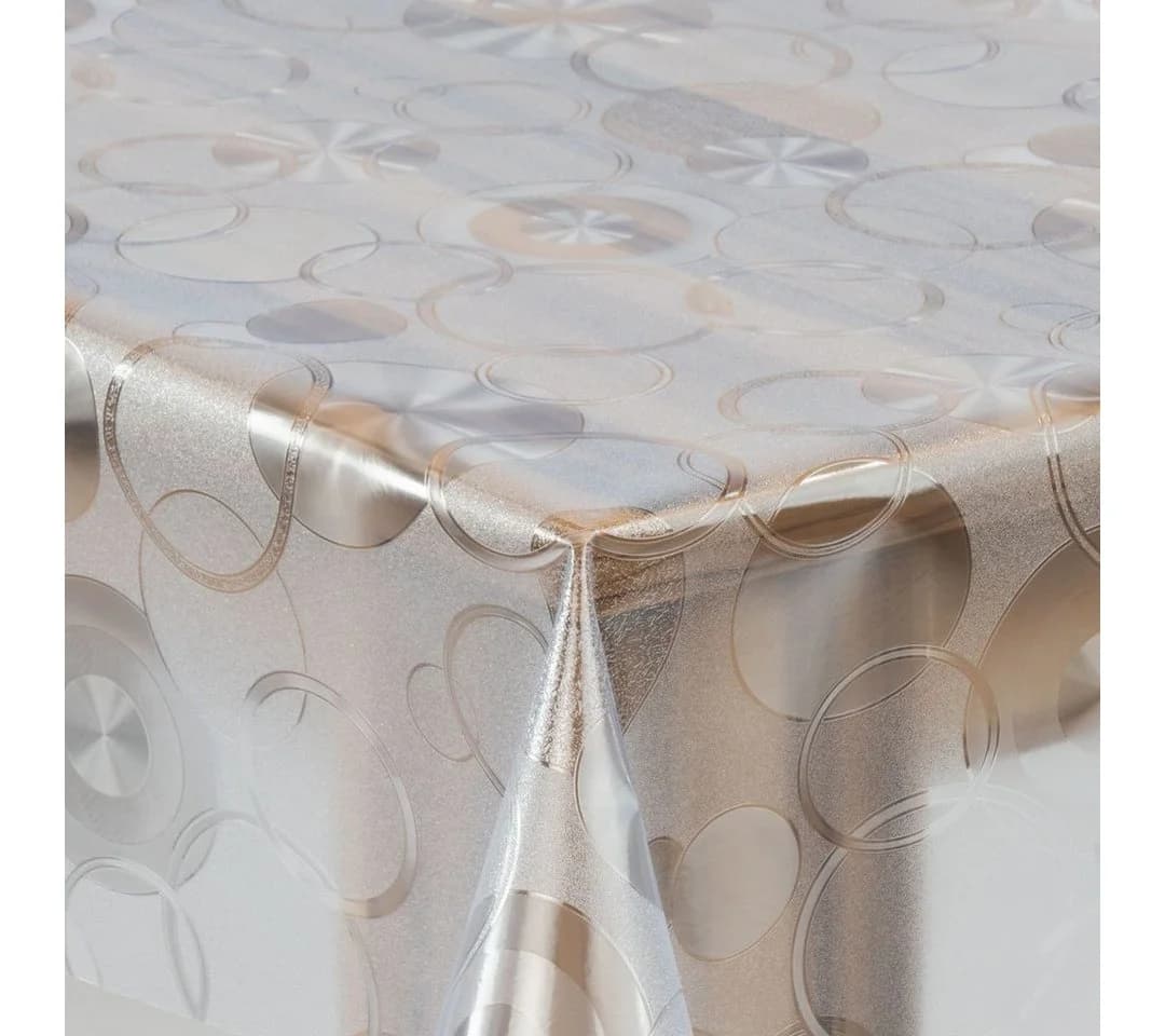 laro Tischdecke Laro Premium Line Transparent PVC Kreise - Bild 3