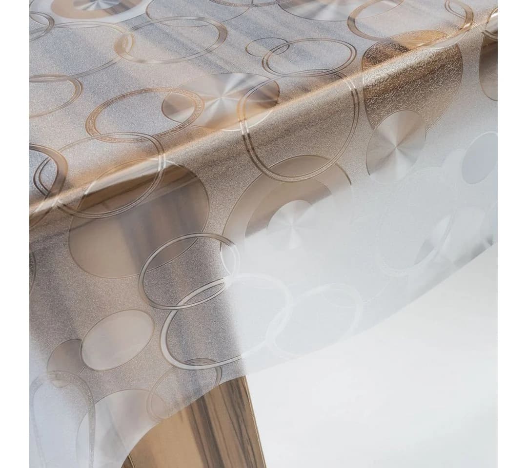 laro Tischdecke Laro Premium Line Transparent PVC Kreise - Bild 5