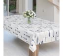 laro Wachstuch-Tischdecke Fische Nordsee Blau Maritim Bild 3