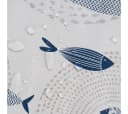 laro Wachstuch-Tischdecke Fische Nordsee Blau Maritim Bild 5
