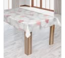 laro Wachstuch-Tischdecke Strand Muschel Koralle Grau Bild 1