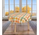 laro Wachstuchtischdecke rund 140 cm abwaschbar bunt Bild 1
