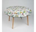Laro Wachstuchtischdecke Rund 140 cm Abwaschbar Bild 2
