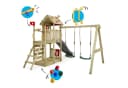 Wickey Spielturm FarmFlyer mit Wellenrutsche Bild 1