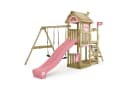 Wickey FarmFlyer Spielturm Farmhaus-Design mit Doppelschaukel & Rutsche Bild 2