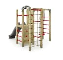 Wickey Klettergerüst Fit Cross 872 Calisthenics Kinderspielgerät mit Rutsche & Schaukel Bild 1