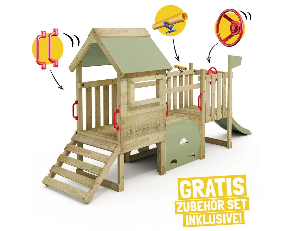Wickey Klettergerüst My First Playground 1 Spielturm für Kleinkinder