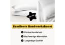 Seralino Kissenbezüge Mako Satin 100% Bio Baumwolle Weiß (2 Stück) Bild 1