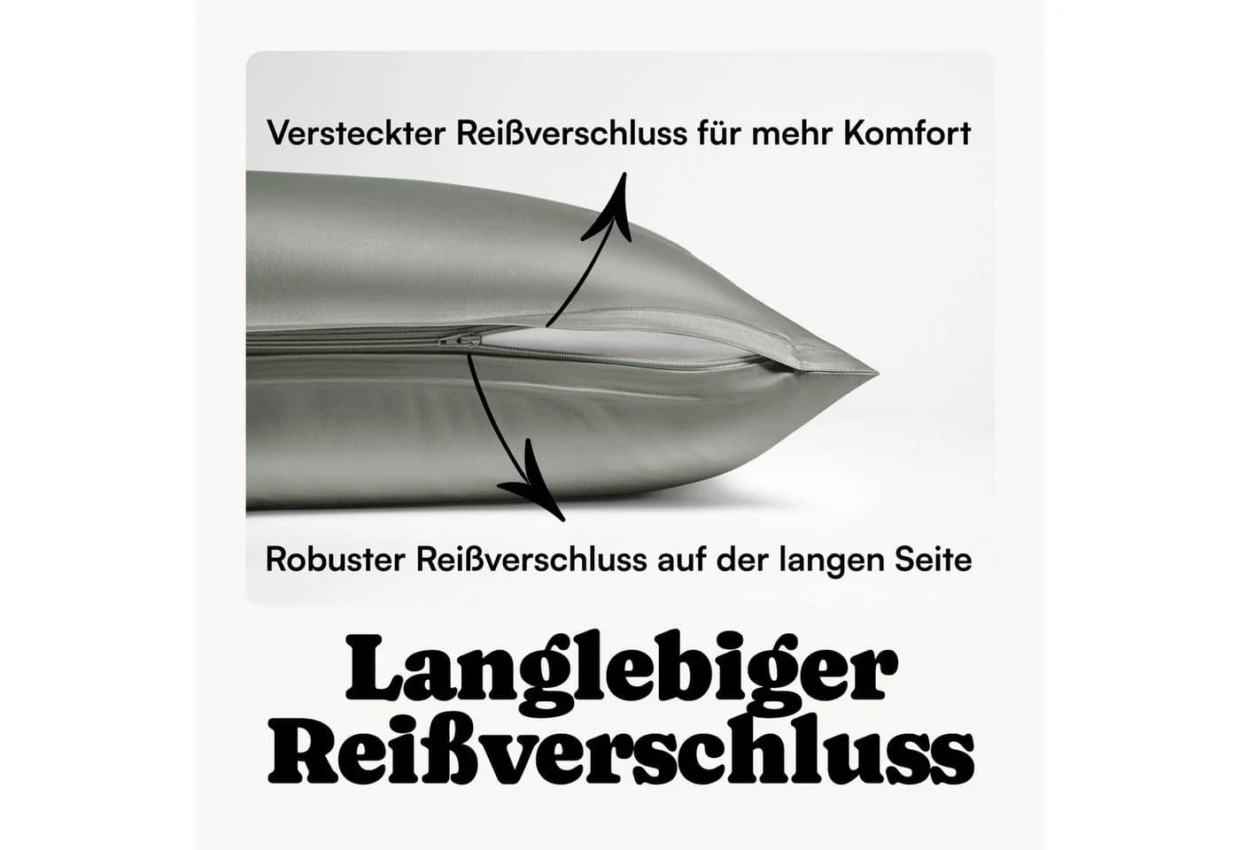 Seralino Kissenbezüge Set 100% Lyocell Grün Modern - Bild 5