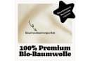 Seralino Spannbettlaken Mako Satin 100% Bio-Baumwolle Beige Bild 3