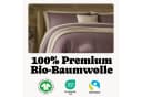 Seralino Kissenbezüge Mako Satin 100% Bio Baumwolle 2 Stück Lila Bild 3
