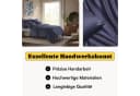 Seralino Bettwäsche Set 100% Lyocell Tencel Blau Bild 1