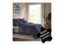 Seralino Bettwäsche Set 100% Lyocell Tencel Blau Bild 2