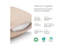 Seralino Bettwäsche Musselin 100% Bio Baumwolle Beige Bild 5