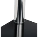 Feel2Home TV-Rack Glas Schwarz Edelstahl Bild 4
