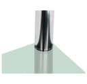 Feel2Home TV-Rack Glas Schwarz Edelstahl Bild 3