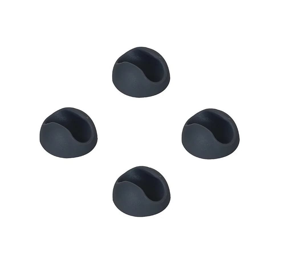 Feel2Home Hairpin Tischbein 4er-Set Schwarz Stahl