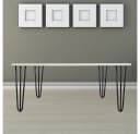 Feel2Home Hairpin Tischbein 4er-Set Schwarz Stahl Bild 2