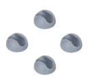 Feel2Home Hairpin Tischbeine 4er-Set Stahl Silber Industrial Design Bild 1