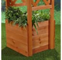 Feel2Home Blumenbogen 2er Set Hellbraun Fichtenholz Landhausstil Bild 5