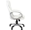 Feel2Home Bürostuhl Chefsessel Weiß Kunstleder Ergonomisch Bild 1