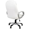 Feel2Home Bürostuhl Chefsessel Weiß Kunstleder Ergonomisch Bild 3