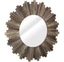 Feel2Home Wandspiegel 90 cm Holz Spiegel Shabby Braun Bild 1