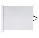 Feel2Home Ausziehbares Treppenschutzgitter Weiß PVC Metall Bild 2