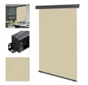 Feel2Home Senkrechtmarkise Beige 140x140 cm Polyester Bild 2