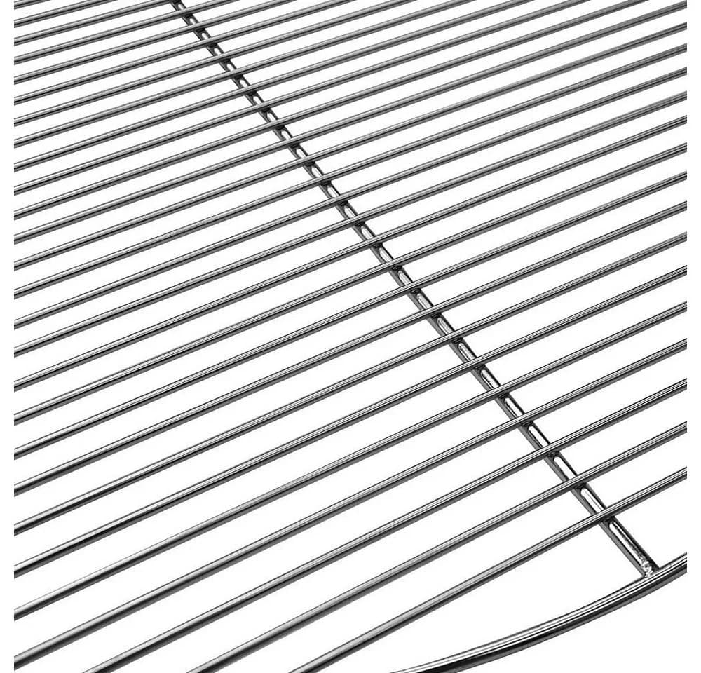 Feel2Home Edelstahl Grillrost 60x40 cm mit 2 Handgriffen - Bild 3