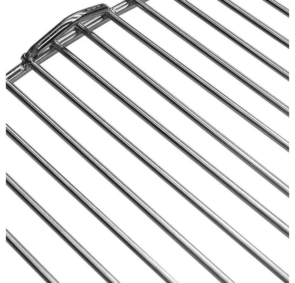 Feel2Home Edelstahl Grillrost 60x40 cm mit 2 Handgriffen - Bild 4