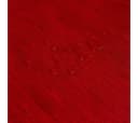 laro Wachstuch-Tischdecke Rot Leinenoptik Rund 140cm Bild 5