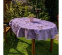 laro Tischdecke Oval Wetterfest Rutschfest Kunststoff Bild 1