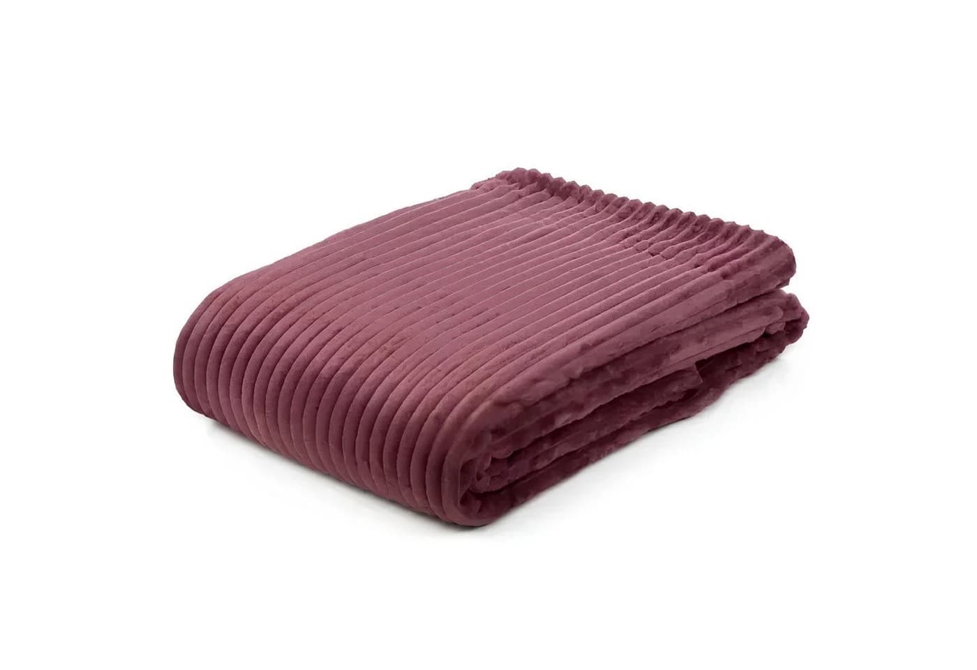 VewoTex XL Wohndecke Breitcord Glitzer 150x200 cm Lila - Bild 2