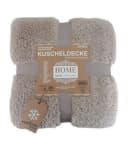 VewoTex Wohndecke Teddy Kuscheldecke Braun Kunstfell-Optik Bild 2
