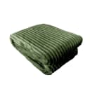 VewoTex Wohndecke Kuscheldecke Cord-Optik Antipilling Olivgrün Bild 2