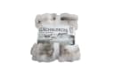 Wohndecke Premium Winter Decke Luxus Alpaka Touch Kunstfell VewoTex 150x130cm Creme-Braun Bild 1