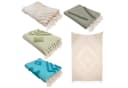 VewoTex Wohndecke Ibiza Style 100% Baumwolle Beige Bild 1