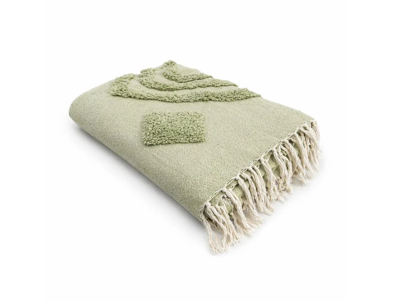 VewoTex Wohndecke Ibiza Style 100% Baumwolle Beige - Bild 4