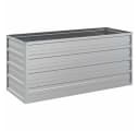 furnicato Hochbeet aus verzinktem Stahl Silber Bild 2