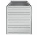 furnicato Hochbeet aus verzinktem Stahl Silber Bild 5