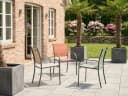 LC Garden Stapelstuhl »Campino« Gartenstuhl Bistrostuhl Textilene Rot Bild 1
