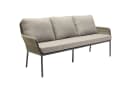 LC Garden Como 3-Sitzer Gartenbank Grau/Anthrazit Aluminium Bild 2